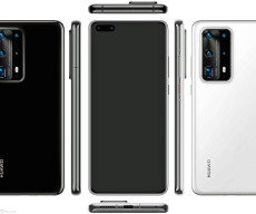 [Unwatermarked] Huawei P40 Pro White and Black Color Renders Leaked Via EvLeaks