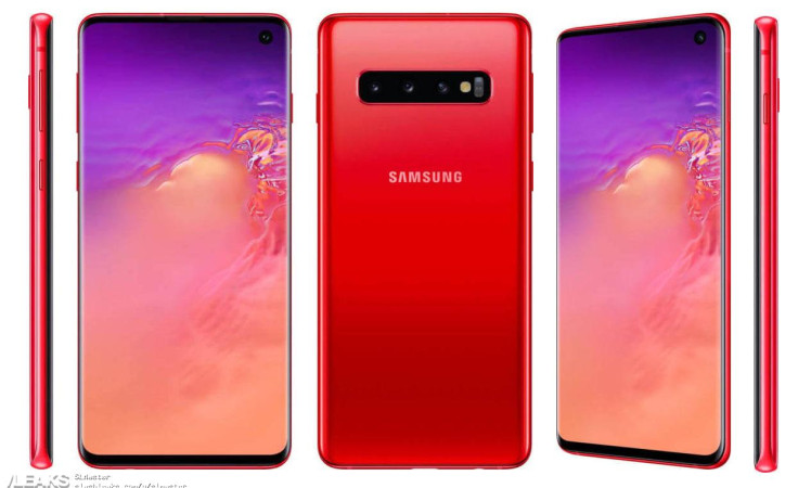 [UnWatermarked] Samsung Galaxy S10 in Cardinal Red Color Render Leaked