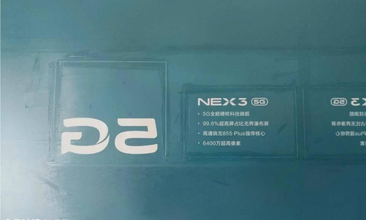 Vivo Nex 3 5G leak