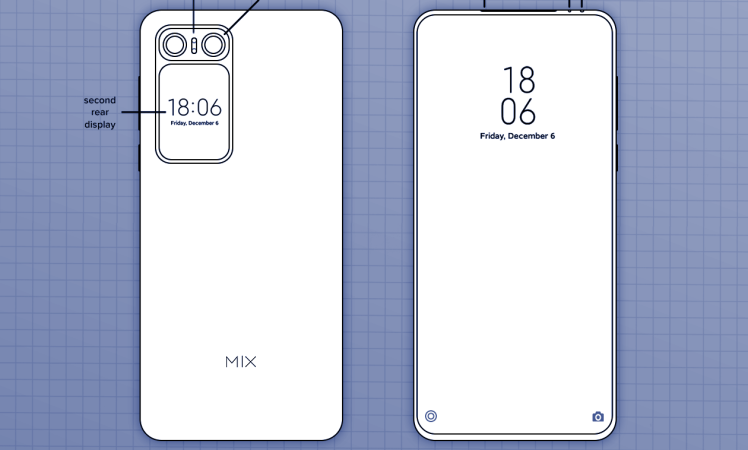 Xiaomi Mi MIX 2020 patent leak