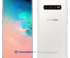 Your First Look Samsung Galaxy S10+ Luxurious Ceramic White
